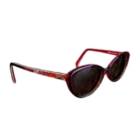 Emilio Pucci Sunglasses EP 5031-3 071 52-15-140 Cat Eye Red Printed Frames Women main image 5